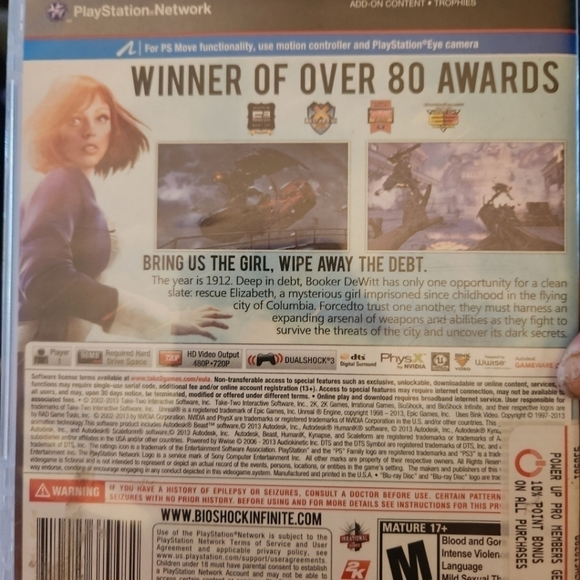 Bioshock Infinite - PlayStation 3 Game - Picture 2 of 4